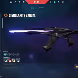 🔥 NA | 1 Skin | Singularity Vandal | 8 Buddies | 350 VP | 2.1K VP Spent | Unranked | Instant - Image 1