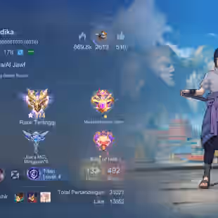 EX IMOEMBLEM MAX HERO MAX SKIN 492 1 LEGEND 5 CC KOF KARINA GUSION CHOU GUIN DYROTH ASPIRANT VEXANA CHANGE NARUTO SAKUKE - Image 1