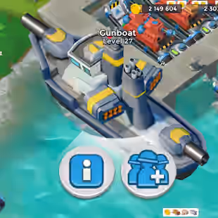 Lv80 - HQ28 - VP1120 - POWER 1761 | Sculptor Lv11 | Sculpture Lv10 - 8 GUNBOAT 27 - Image 1