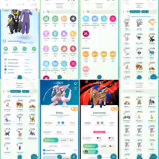 RARE URSHIFU GMAX 💎 CROWN ZAMZENTA 💎 20 SL [] 350 SHINY [] 232 LEGENDARY [] LEVEL 61 [] 14 GMAX [] CHEAP AVAILABLE - Image 2