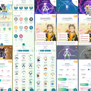 [G364] LEVEL 73 STACKED ACCOUNT I ARMOUR MEWTWO LUCKY I 2016 CREATED ACCOUNT I 708 SHINY I 437 LEGENDARY I NAME CHANGE A - Image 2