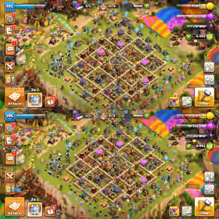 🔥TH-16 NEAR MAX🔥XP-195! ALL MAX WALLS! HEROES:-55-82-41-25-30-1! 10X PETS! FAST DELIVERY - Image 1