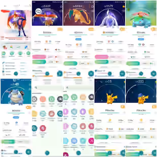 RAREST APEX HUNDO 2016 ACCOUNT LEVEL 70 | 31 PLATINUM MEDALS APEX LUGIA APEX HOOH CLONES 415 HUNDO 126 SHUNDO 1700 SHINY - Image 1