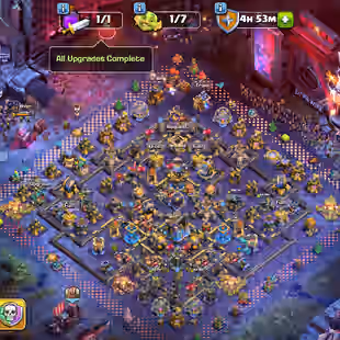 💜NEW UPDATE MAXED💜[TH18] 6 HERO MAX || DEF/WALLS/ALL TROPS MAX || ALMOST ALL EPIC EQUIPMENT MAX || 4x RARE SCENERY || - Image 2