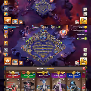 TH18 NEAR MAX 🔥 RAREST COSMIC SET 🔥 HIGH LEVEL 248 || 13 EPIC EQUIPMENTS HIGH LEVEL || RENAME AVAILABLE || INSTANT - Image 1