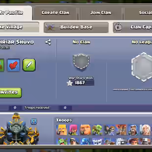 💫[ 10'000 GEMS ]💫 PREMIUM TH-17 || SB-MM [26] | GG-FB-RS [23] | HT [20] | NICE DEF - TROOPS - HEROS || BEST DEAL - Image 2