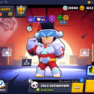 ⭐402 SKINS⭐71.000 TROPHIES | 101 BRAWLERS | 63 HYPERCHARGE | 65 MAX | 30 PRESTIGE | 22 BUFFIES - Image 2