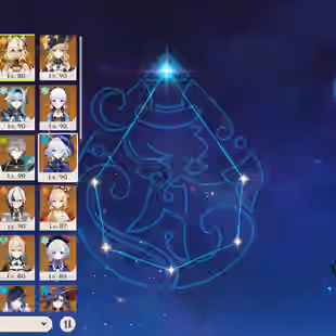EU - AR60 - 61 Legend - Furina C1 - Tighnari C2 - Diluc C2 - Keqing C2 - Jean C2 - QiQi C4 - Image 2