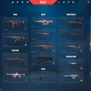EU/TURK | 47K VP | RGX Full Bundle | Reaver Sheriff | Araxy's Vandal | Ruination Phantom | Reaver Karambit | BlastX Odin - Image 1