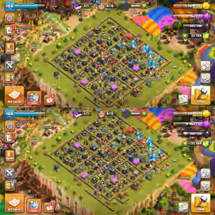 🔥33769 GEMS🔥TH-14 NEAR MAX! XP-188! 1K MEDALS! HEROES:-64-67-41-40-15! MAX PETS AND WALLS! FAST DELIVERY - Image 2