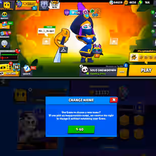 🔥TOP 41X MAX BRAWLER🔥 30X HYPERCHARGE | 33K TROPHY | 242 SKINS | 83X RARE SKINS | NC POSSIBLE | CHECK PHOTOS | INSTANT - Image 1