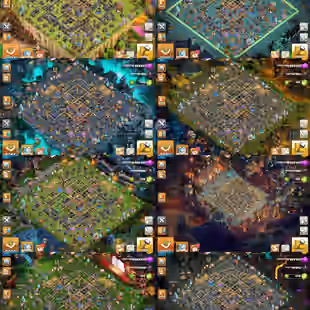 RARE 🔥 10x SCENERY 💎 TOWNHALL 18 NEAR MAX [] 105-105-89-80-55-2 HERO [] 2700 WWS [] 39 EQUIPMENTS [] BH 10  - Image 2