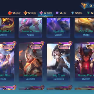 M350|LVL124|132HEROES|486SKIN|MEGACOLLECTORII|4LEGEND|2EXORCISTS|4KOF|4ASPIRANTS|211.11|5COLLECTOR|MYTHICALHONORS40 - Image 2