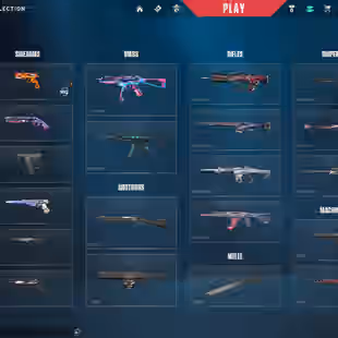 EU/TURK | 56500 VP Spent | 45 Skins | Reaver Bandit | Mystbloom Knife | Primordium Vandal - Phantom | Forsaken Operator - Image 1