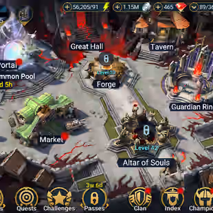 Lv 28 - 872,86K POW - 1 Mythic Galleus Bloodcrest - 18 Legends (Wukong - Arix - Wanderer - Leminisi - Ninja - ... 424 My - Image 1