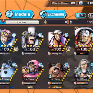 BR518-Android-Akainu Full Boost+1024 Diamond RD+3 Ex Meta(Garp+Snake)+Support 141+Good Medal+Nice Items+Kaku+Shiryu v2 - Image 1