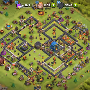 Town Hall 12 Rush 🔥Heroes 27-28-29-15 🔥Rename Free | 2x Epic Equipment G.G-14 A.F-2 | Cwl Medal-283 | Instant Delivery - Image 1