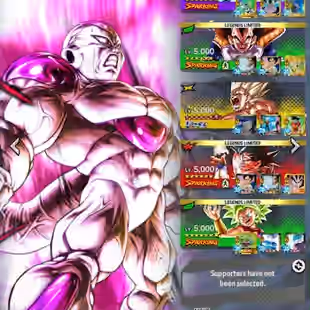 ANDROID: Lv195 account with 382M power, 10k CC, near full LL, 3x UL max stars (Goku, Frieza, Vegito), strong S/Z equips - Image 1
