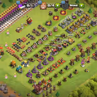 🔥Town Hall 12 Rush 🔥Heroes 22-25-29-16 | Rename Free | 3x Epic Equipment G.G-8 A.F-8 F.B-8 | Instant Delivery - Image 1
