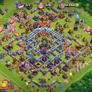 💫[ PREMIUM TH-17 ]💫[ 70 PARCENT OFF ON SHOP ] || SB-RS [24] | EB-FB [20] | HEROS: 77-86-61-59-38-13 | LVL 16 WALLS - Image 1