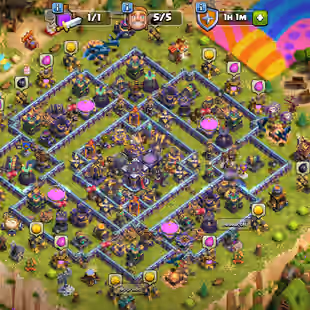 🌲[ TH-15 NEAR MAX ]🌲E.BOOT [20] - 9X EPIC || WALLS MAX || HEROS: 80-86-57-61-30 || 1X PAID SCENERY || BEST DEAL - Image 1