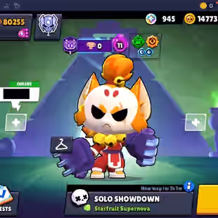 ⭐396 SKINS⭐80.300 TROPHY | 99 BRAWLERS | 56 HYPERCHARGE | 79 MAX | 58 PRESTIGE | 3 BUFFIES - Image 1