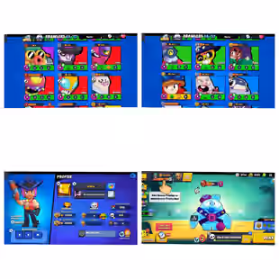 Instant Delivery | 14K Trophy | PI:65 | 46/97 Brawlers | 34 Skins | Cheap | Android/iOS | B139 - Image 1