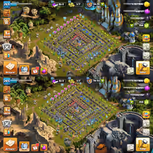 🔥TH-18 VERY CLOSE MAX🔥XP-265! 10X EPIC EQUIPMENTS MAX! HEEOES:-106-110-95-85-55-25! MAX PETS AND LAB! BEST DEAL  - Image 1