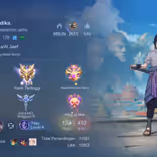 EX IMOEMBLEM MAX HERO MAX SKIN 492 1 LEGEND 5 CC KOF KARINA GUSION CHOU GUIN DYROTH ASPIRANT VEXANA CHANGE NARUTO SAKUKE - Image 1