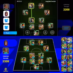 3308x Strength|ALL New Top Paid Card|Messi-110|Gullit-107|Ibrahimovic-110|Neymar-106|Blitz Raul-106|Maldini-106|Casillas - Image 1