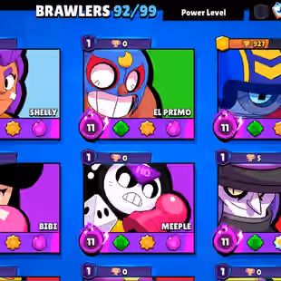 BEST ACCOUNT 💎 TROPHIES 73827 💎 BRAWLERS 92 [] MAX BR 16 [] HYPER 9 [] SKINS 231  [] CHEAP - Image 1
