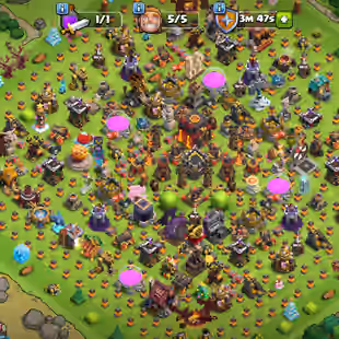 Th10 Full max -- Xp 242 -- 6 Epic equipment Max -- 35 Rear Statues -- 4800 gems available -- 828 war star -- Magic full- - Image 1