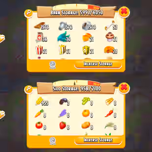🔥6050 BARN STORAGE LEVEL 81🔥6000 BARN FILLED | SILO 958:2100 | 1085 DIAMOND | 6 MILLON COINS | CHECK PHOTOS | INSTANT  - Image 1