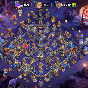 🔥TH 18 99 PERCENT MAX🔥XP 262-ALL HERO MAX 9 EPIC EQUIPMENT MAX AND OTHER 20 PLUS ALL-COSMIC SCENERY-LEGENDARY LEGAUE 2 - Image 1