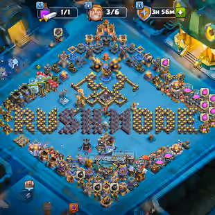 USA Local [12x Epic Maxed] | Th18 Almost Max | [5-Hero Maxed-16] | [40x Hero Skin] | Wall Defence Strong | Xp 236 | BEST - Image 1