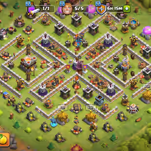 TH11 FULL MAX || MEXICO LOCAL || FREE NAME CHANGE || VERY GOOD HEROES SKINS || CWL 200 || INSTANT DELIVERY - Image 1