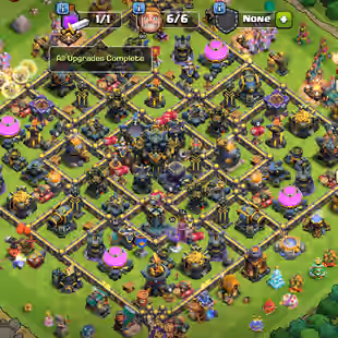 [FREE NC] XP 233 | TH17 FULL MAXED | HERO 100-100-90-75-50-20 | HIGH LVL EPIC EQUIPMENT | MANY MAGIC ITEMS - Image 1