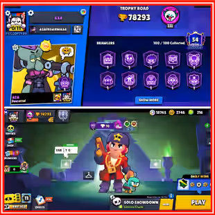 78K Trophies | 54  Prestige | 70 Titles| 216 Gems | 400 Total Skins | 66 Hypercharged || Corsair Colt || Phenoix Crow || - Image 1