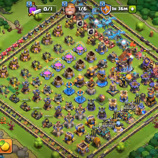 ALL DEFENCE MAX | TH18 CLOSE MAX | FB-MAX!RS-MAX!EB-MAX!GG-20!FA-23!RB-20 | HERO-105-109-81-80-55-10 | 234-XP | NC-YES - Image 1