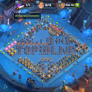 💜FULLY MAXED💜[TH18] 6 HERO MAX || CRAFT STATION MAX || 41/41 EQUIPMENT MAX || JUST TEM DEF LEFT || 70 PERCNT OFF SHOP  - Image 1