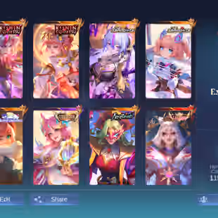 POOKIE EXALTED 1 ACCOUNT || 1 LEGEND || 13 GRAND || 12 EXQUISITE || SKINS 415 || HIGHEST RANK GLORY 91 - Image 1
