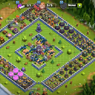 🔥[1800 CWL MEDALS-PREMIUM TH-15🔥[6EPIC-S.BALL-F.BALL-E.BOOT] | HERO-57-81-35-39-18-2 | BLUE WALLS-STRONG DEF!LOW PRICE - Image 1