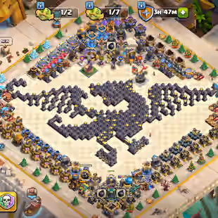Th18 [99percent] Max | [6-Hero Max] | Equipment-15-Epic Almost Max | Defence  Wall Full Max | XP-237 | NC-Yes | BEST-D - Image 1