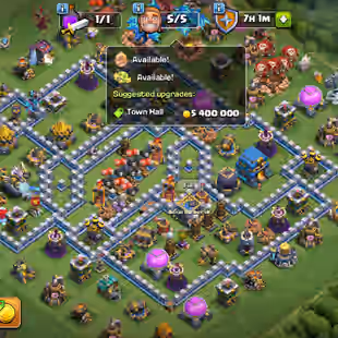 2000 gems || Th12 full Max good account | 2x scenary available | Rename 500 | 6x epic equipment | Decoration available  - Image 1