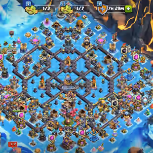 LEGENDARY TH 18 99 PERFECT MAX-XP 264-ALL HERO MAX-32 EQUIPMENT MAX-4 LEGENDARY SKINS FUL SET-GOLDEN HOG-FLAME HORSE - Image 1