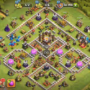 4'000 GEMES! ALMOST MAX TH-11! MAX HEROS - WALLS - DEFENCE! GG [10] FB [09] FA [12]! LOT OFF MAGIC ITEMS! NC FREE! - Image 1