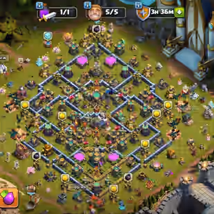 🔥[Year Of The Dragon]Epic Semi Max Th 14💎Heros Lvl 75-78-50-60-30 | Epic Equipments | Nc at 500 Gems | 15 Heros Skins  - Image 1