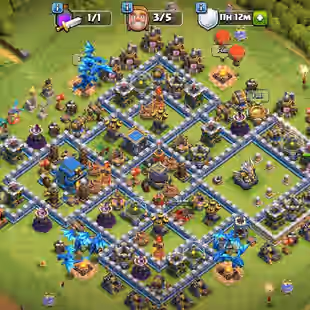 CHEAP OFFER-TH12 NEAR MAX-FREE NAME CHANGE- EQUIPMENTS[GAINT-G-FROZEN-A-FIRE-B]BH-10 GOOD BUILDER BASE-INSTANT DELIVERY. - Image 1