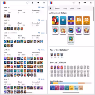 LEV-36 ACCT 💥 4-EVO CARD 💥 2-MAX CARDS | 5097 TROPHIES | KT-12 | ARENA-15 | FREE RENAME | CHEAP | INSTANT DELIVERY - Image 1