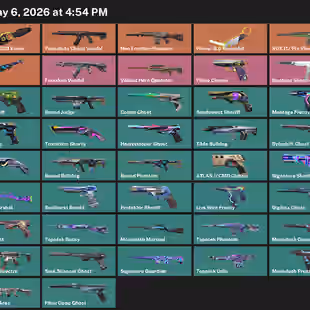 Champions 2023 Kunai / Champions 2023 Vandal / 4 knifes / 59 skins 30.925 Vp - Image 1